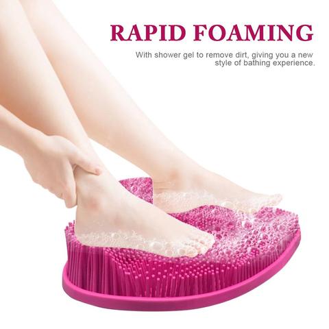 Foot Care Shower Feet Foot Cleaner Scrubber Washer Brush Remove Dead Skin Massage Feet Washbrush For Feet Household Bathroom ► Photo 1/6