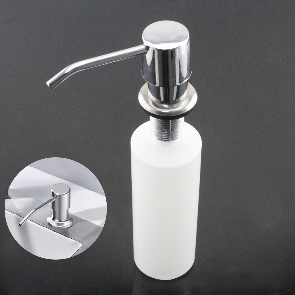 Buy Online Built In Sink Soap Dispenser Abs Plastic Detergent Liquid Soap Lotion Dispenser For Kitchen Bathroom Soap Pump Dispenser Alitools