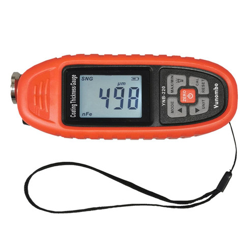 Yunombo YNB-220 LCD Light Car Paint Tester Thickness Meter Coating Car Thickness Gauge with Backlight English Russian Manual ► Photo 1/1
