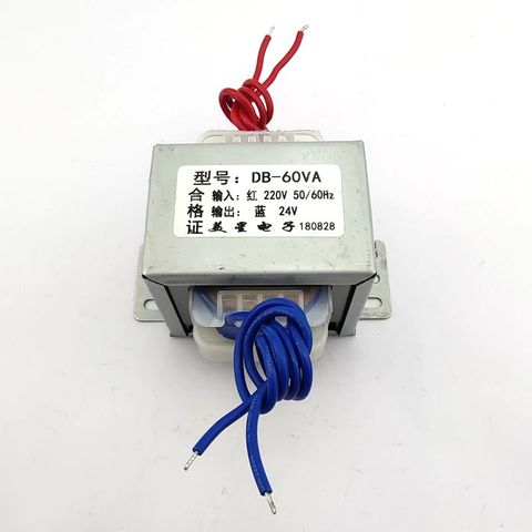 transformateur 220v 24v EI66 60W power transformer DB-60VA 220V to 24V 2.5A AC 24V monitoring power supply ► Photo 1/6