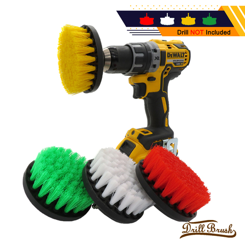 1pc 5 Inch Soft Plastic Drill Brush Attachment for Cleaning Carpet Leather and Upholstery Sofa Wooden Furniture ► Photo 1/6