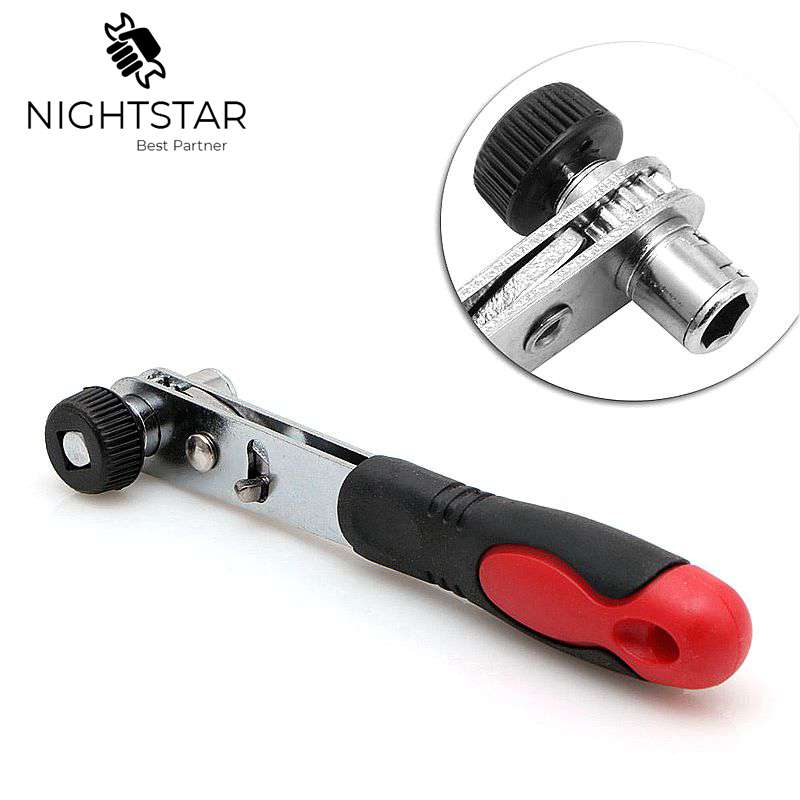 Mini Rapid Ratchet Wrench 1/4" Screwdriver Rod 6.35 Quick Socket Wrench Tool 