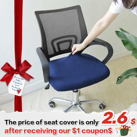 Rotating Chair Cover Computer Office Stool Cover General Household 4 Seasons Modern Minimalist Nordic Stretch Protector Case ► Photo 1/6
