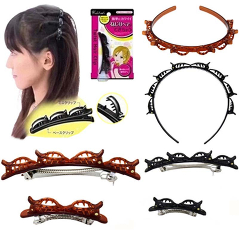 Double Bangs Hairstyle Hairpin Double Bangs Hairstyle Hairpin FREE SHIPPING  Double Bangs Hairstyle Hairpin Hair Clip  Barrette ► Photo 1/6