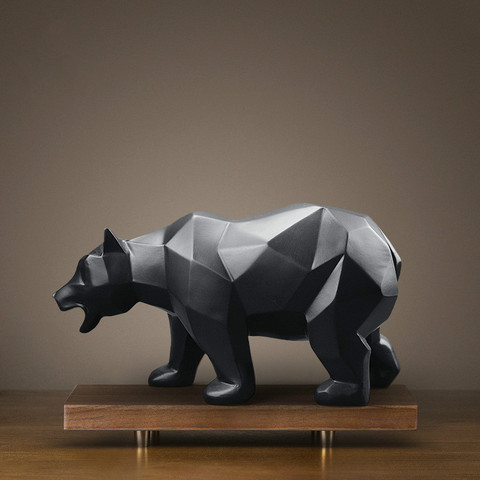 Sculpture Bear Statue Resin Home Decor Bears Statues Animal Nordic Figurine Decoration Home Decoration Accessories Modern ► Photo 1/5