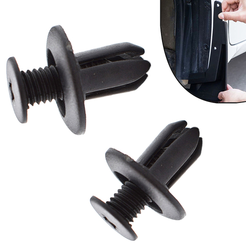 Plastic Car Push Type Mud Guard Bumper Retainer Fastener Fixing Clips for Hyundai Accent Tucson Sonata solaris ix35 i30 i10 ► Photo 1/5