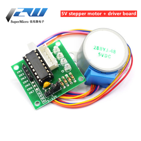 28BYJ-48 Stepper Motor, 5V DC + ULN2003, Stepper Board Motor Drive Module for ARDUINO, DIY KIT, 28BYJ48 ► Photo 1/6