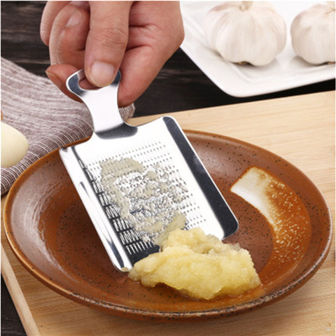 Ginger Grater Wasabi Grater Crusher Stainless Steel Garlic Grinder Kitchen Fruit Root Vegetables Ginger Grinding Tool ► Photo 1/6