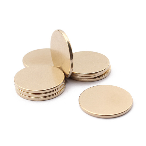 5pcs Raw Brass 25mm Round Blank Stamping Tag Disc Charms 1.8mm thickness For DIY Coin Jewelry Making Accessories ► Photo 1/6