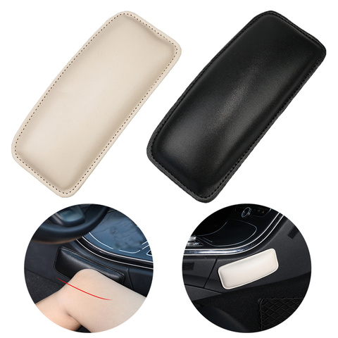Universal Leather Knee Pad for Car Interior Pillow Comfortable Elastic Cushion Memory Foam Leg Pad Thigh Support Car Accessories ► Photo 1/6