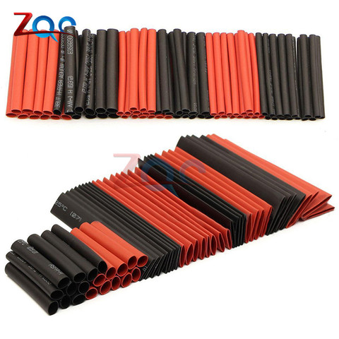 127Pcs Assorted Polyolefin Heat Shrink Tubing Tube Cable Sleeves Wrap Wire Set Insulated Shrinkable Tube Assortment Kit ► Photo 1/6