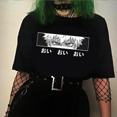 Men T Shirt My Hero Academia Bakugou Anime Oversized T Shirt Men's Clothing ► Photo 1/6
