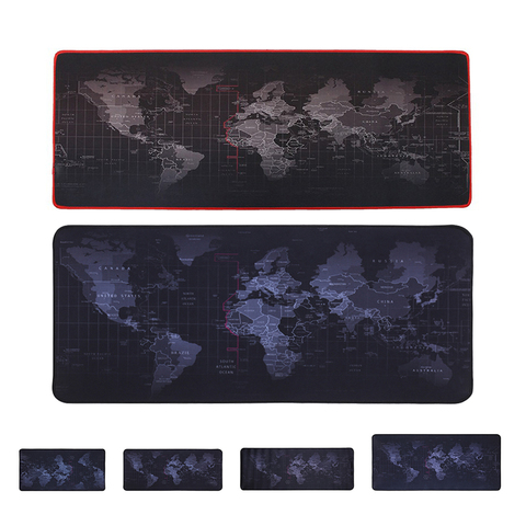 Large Mouse Pad Gamer Big Mouse Mat Gaming Mouse Pad Computer Mousepad Rubber Surface World Map Game Mause Pad Keyboard Desk Mat ► Photo 1/6