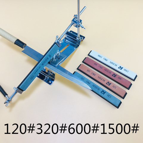 Ruixin 3rd generation fixed angle sharpener metal material sharpener whetstone knife sharpening system ► Photo 1/6