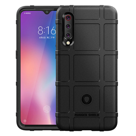 Rugged Shield Phone Case for Xiaomi Mi 10 9T 9 8 Pro Mi Note 10 A3 A2 Lite PocoPhone F1 F2 X2 Thick Armor Protective Back Cover ► Photo 1/6