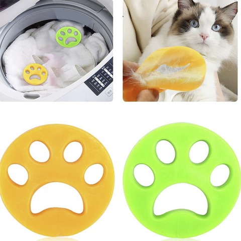 Pet Hair Brush Remover Silicone Brush Sofa Car Washing Machine Reusable Laundry Fur Catcher Cleaning Products Accessories ► Photo 1/6