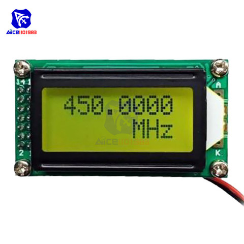 diymore 1MHz -1200MHz LED Frequency Counter Tester Measurement for Ham Radio PLJ-0802-F ► Photo 1/6