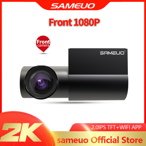 SAMEUO U800 Dash Cam WiFi GPS  Dash Camera front and rear Mini Hidde full hd 1080P Super Night Vision DVR 360 Rotation for Cars ► Photo 1/6