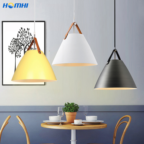 Nordic Modern Led Pendant Ceiling Lamps Black Gray Master Bedroom Hanging Light Fixtures for Kitchen Danish Design Dining Room ► Photo 1/6