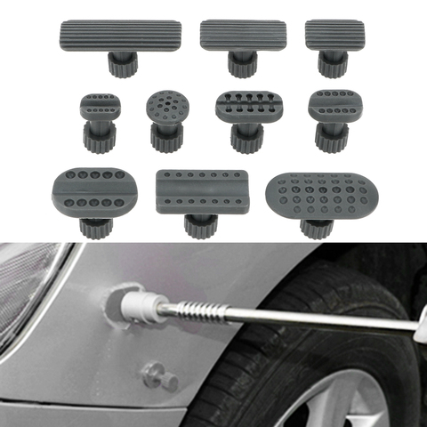 10pcs/set  Plastic Gasket Dent Removal Gaskets  Car Repair Tool Dent Puller Suction Cup Automobile Sheet Metal Repair Gaskets ► Photo 1/6