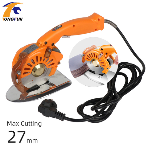 110/220V Electric Scissors LED with Speed Controller 600-1200RPM Multipurpose Shears Cloth Cutter Fabric Leather Cutting Machine ► Photo 1/6