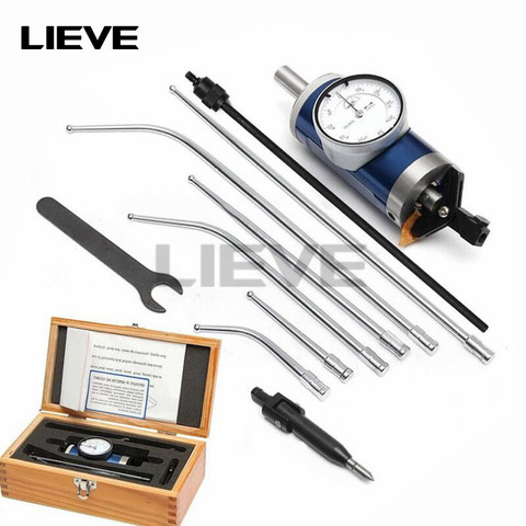 1Set Coaxial Centering Dial Test Indicator Set 0-3mm Center Finder Milling Tool 0.01mm Accuracy with Wooden Box Measuring Tooll ► Photo 1/5