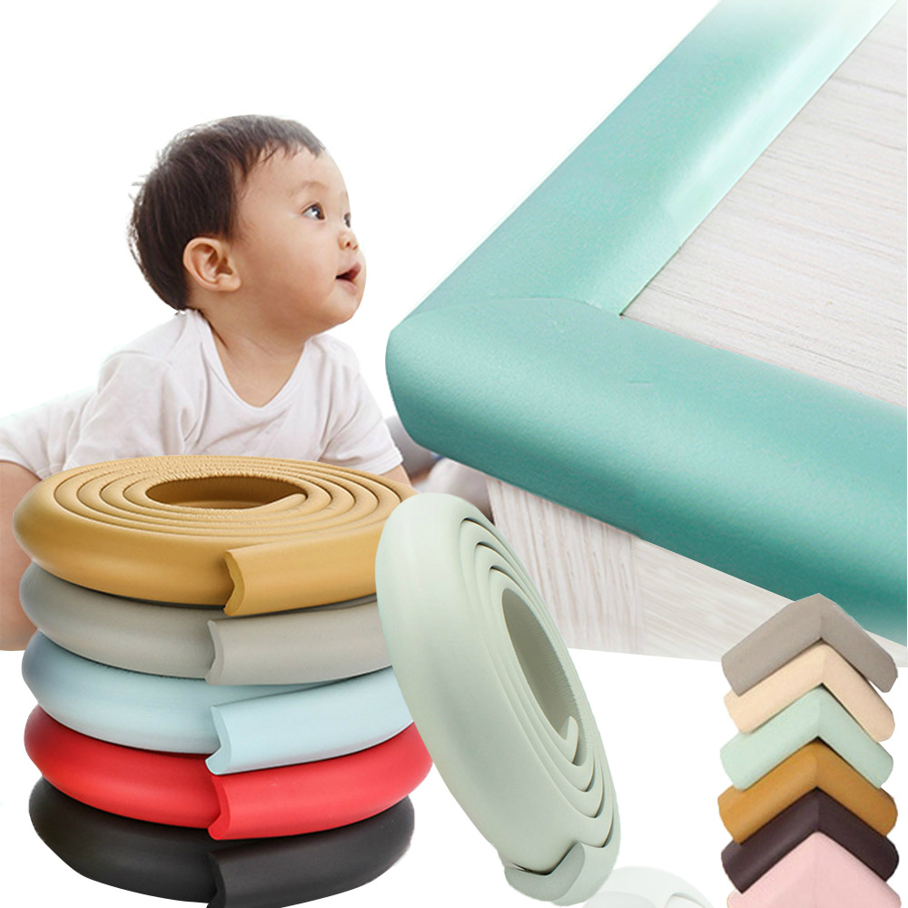 Security Guard Corner 2M Baby Collision Protector Cushion Table Strip Edge 