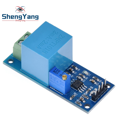 Active Single Phase Voltage Transformer Module AC Output Voltage Sensor for Arduino Mega ZMPT101B 2mA ► Photo 1/6