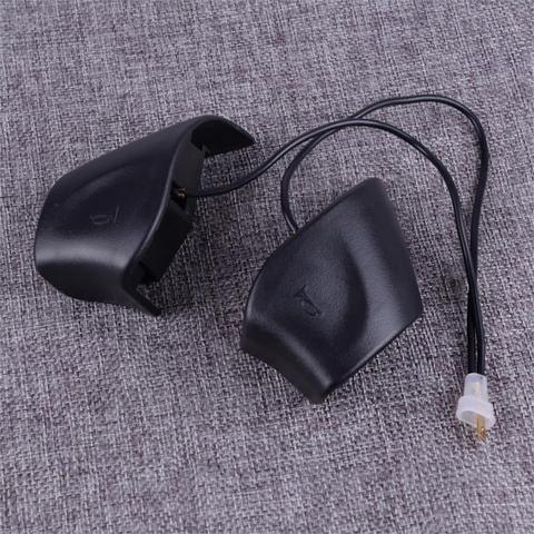 DWCX 2Pcs Car Steering Wheel Horn Cover Cap Replacement Fit for VW MK3 Golf Jetta Polo Cabrio ► Photo 1/4