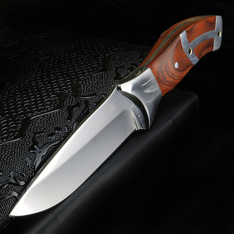 XUAN FENG outdoor hunting short knife self-defense tactical self-defense knife high hardness saber camping survival knife ► Photo 1/6