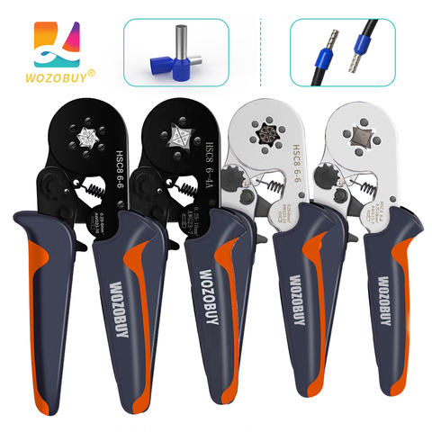 Ferrule Crimping Tool Kit AWG23-7 Self-adjustable Ratchet Wire Single Crimping Tool Kit Plier Tool Set Wire Crimp Wire Terminal ► Photo 1/6