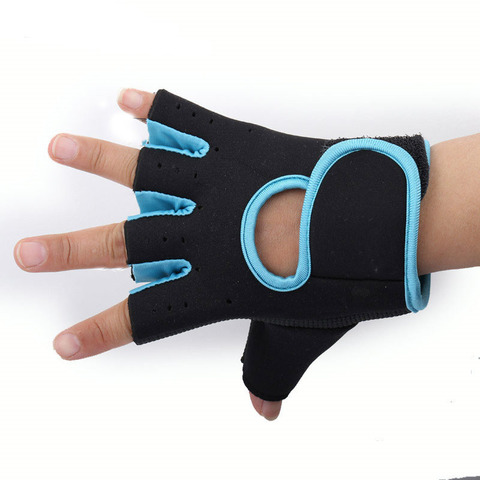 Multi-colors Women Men Fitness Exercise Workout Fitness Gym Sports half finger Gloves Gym Training Hiking Gloves ► Photo 1/6