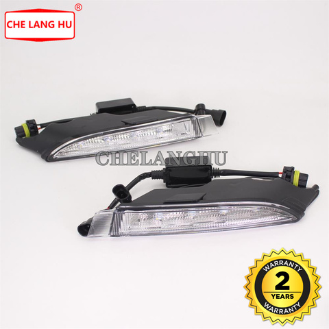 LED Light For Golf 6 A6 MK6 R20 2009 2010 2011 2012  Car-styling Front Bumper LED DRL Daytime Running Light With Harmness ► Photo 1/6