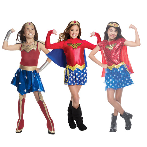 Halloween Costumes Superhero Children's Costumes Girls and Boys Anime Cosplay Carnival ► Photo 1/6