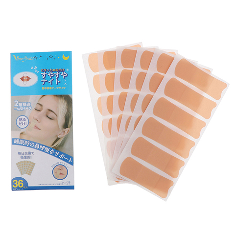 30/36Pcs Sleep Strips Advanced Gentle Mouth Tape For Better Nose Breathing Improved Night Time Sleeping Less Mouth Breathing ► Photo 1/6