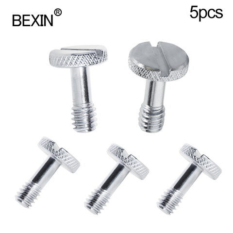 1/4 screw dslr camera mount screw quick release plate long screw adapter 20-thread iron screw for the camera quick shot plate ► Photo 1/6