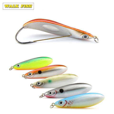 Walk Fish 1PCS Quality Minnow Fashion Spoon Baits 8.5cm 20g Freshwater Saltwater Crankbait Hard Bait Wobblers Ice Fishing Lure ► Photo 1/5