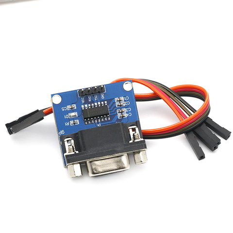 MAX3232 RS232 to TTL Serial Port Converter Module DB9 Connector MAX232 For Arduino ► Photo 1/5