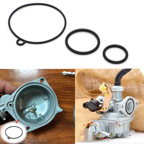 Carburetor Float O-ring for Honda Super Cub C50 C70 C90 Press Cub Little Cub C100EX Keihin Cab Repair Replacement Float Gasket ► Photo 1/5