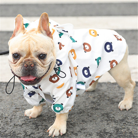 Pet Dog Raincoat Pug French Bulldog Clothes Waterproof Clothing for Dog Rain Jacket Poodle Bichon Schnauzer Welsh Corgi Raincoat ► Photo 1/6
