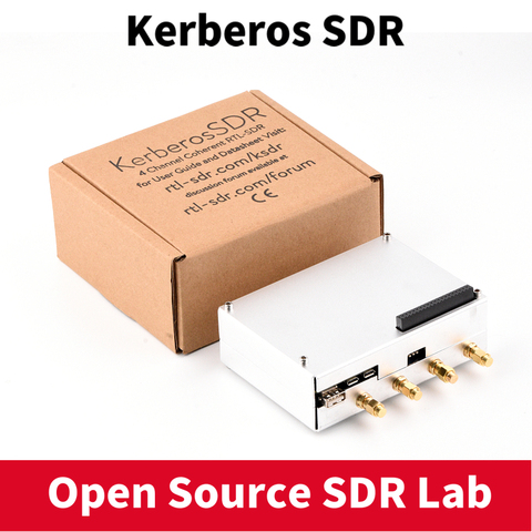 KerberosSDR - 4 Channel Coherent RTL-SDR for direction finding, passive radar, beam forming ► Photo 1/1