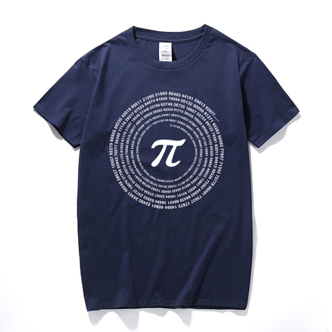RAEEK Novelty Pi Math TShirts Men's Cotton Loose Short Sleeve Tee shirts Geek Style T shirt Nerd Casual Man's T-shirts Tops ► Photo 1/5