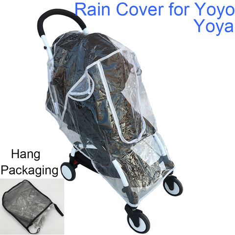 Yoyo Raincoat Baby Stroller Accessories Rain Cover Waterproof Cover for Babyzen Yoyo Yoya Babytime Babysing Safety EVA Material ► Photo 1/6