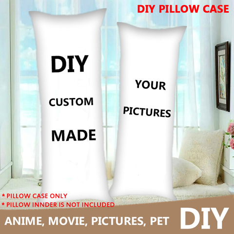 DIY Custom Made Anime Dakimakura Hugging Body Pillow Case DIY Printed Only One For You Throw Cushion Pillow Cover Home Bedding ► Photo 1/6