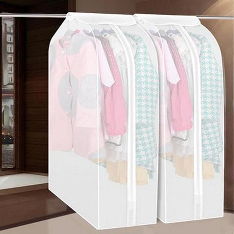 Dustproof Clothes Cover Wardrobe Hanging Organizer Storage Bags Suit Coat Dust Cover Protector Wardrobe Storage Bag for Clothes ► Photo 1/6