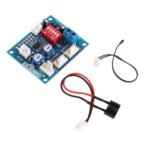 12V CPU Fan Temperature Control PWM Speed Controller Module Alarm Buzzer Sensor R9UB ► Photo 1/5