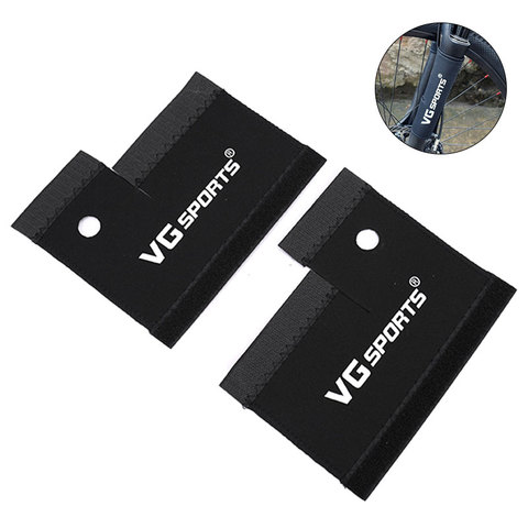 1Pair Mountain Bike Front Fork Protective Pad Frame Wrap Cover Guard Protector Protector Cycling Bicycle Accessories ► Photo 1/1