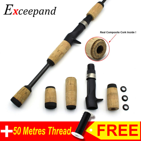 Composite Cork Casting Fishing Rod Handle Rod Building or Repair Split Grip Kit ► Photo 1/6