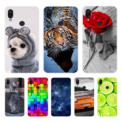 Silicone Case For Xiaomi Redmi Note 7 Case Redmi 7 Soft Cover Silicon Case For Xiaomi Redmi Note 7 Note7 Pro Phone Cases Coque ► Photo 1/6