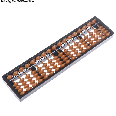 New Abacus Non-toxic Materials Arithmetic Soroban 17 Digits Kids Maths Calculating Tool Educational Toys Plastic ► Photo 1/6